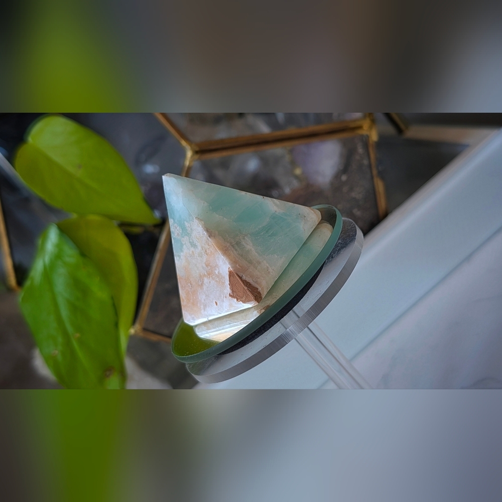 Caribbean Calcite Crystal Pyramid